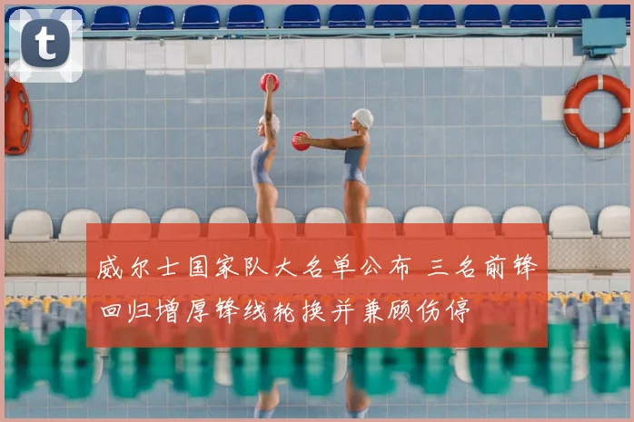 威尔士国家队大名单公布 三名前锋回归增厚锋线轮换并兼顾伤停